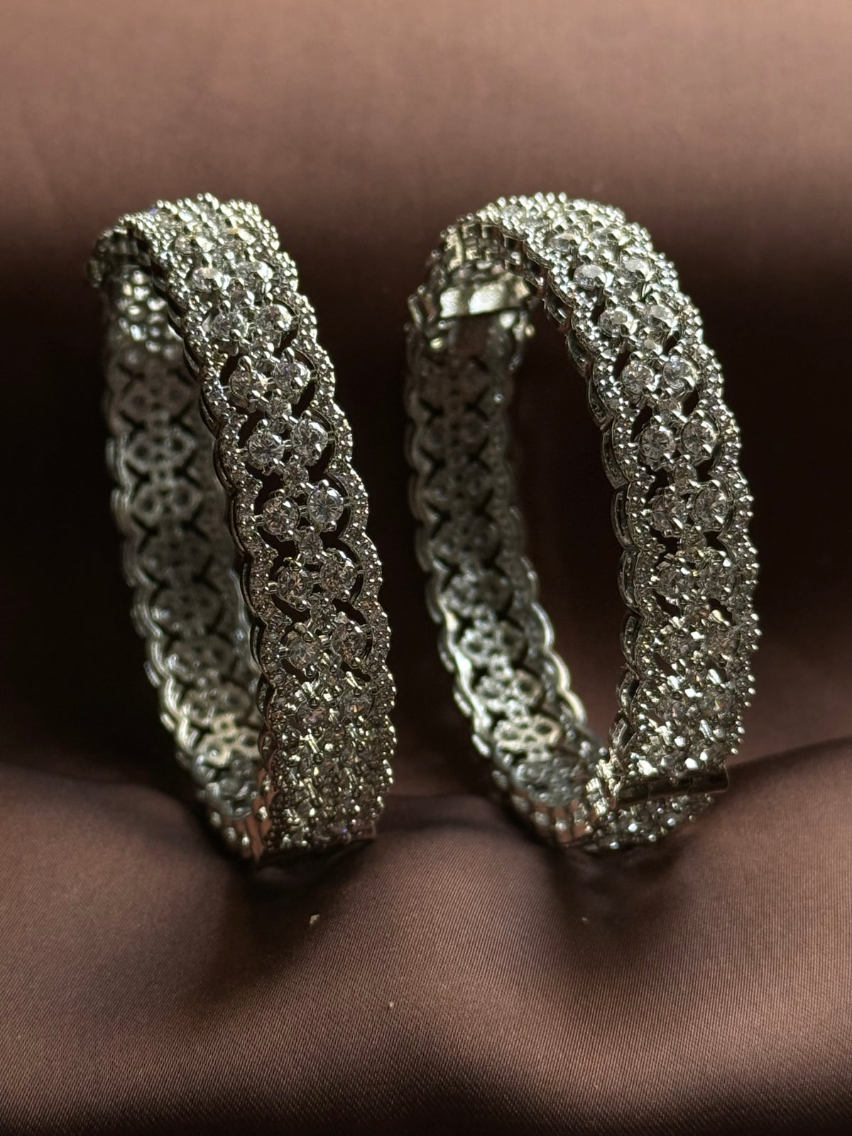 Celeste Adjustable Crystal Bangle