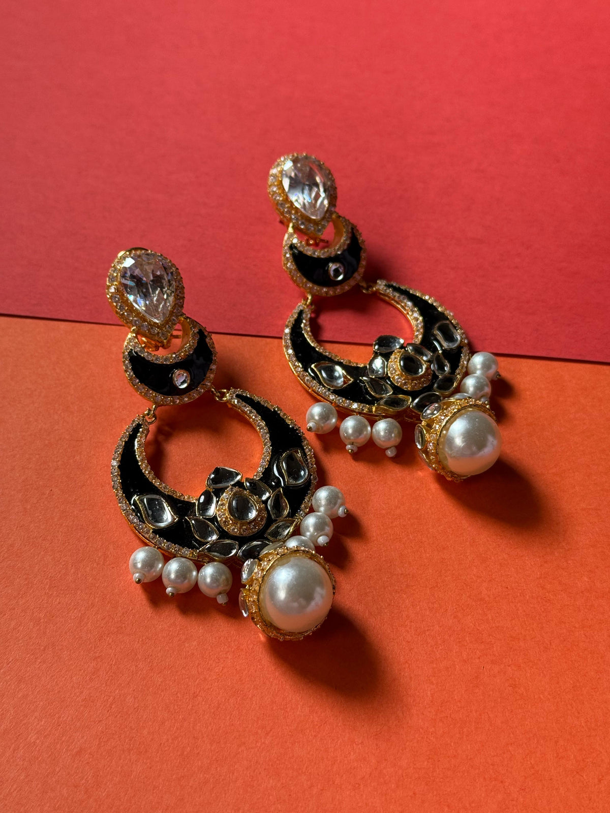 A Black Kundan Baali