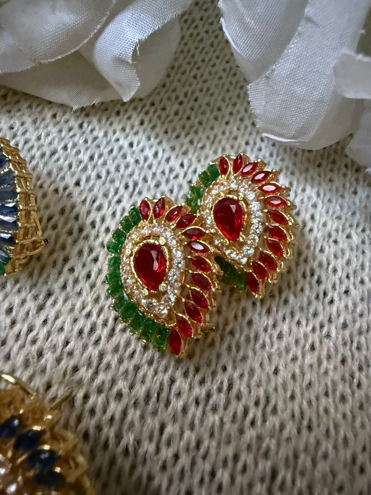 A Multi Almond Shaped studs