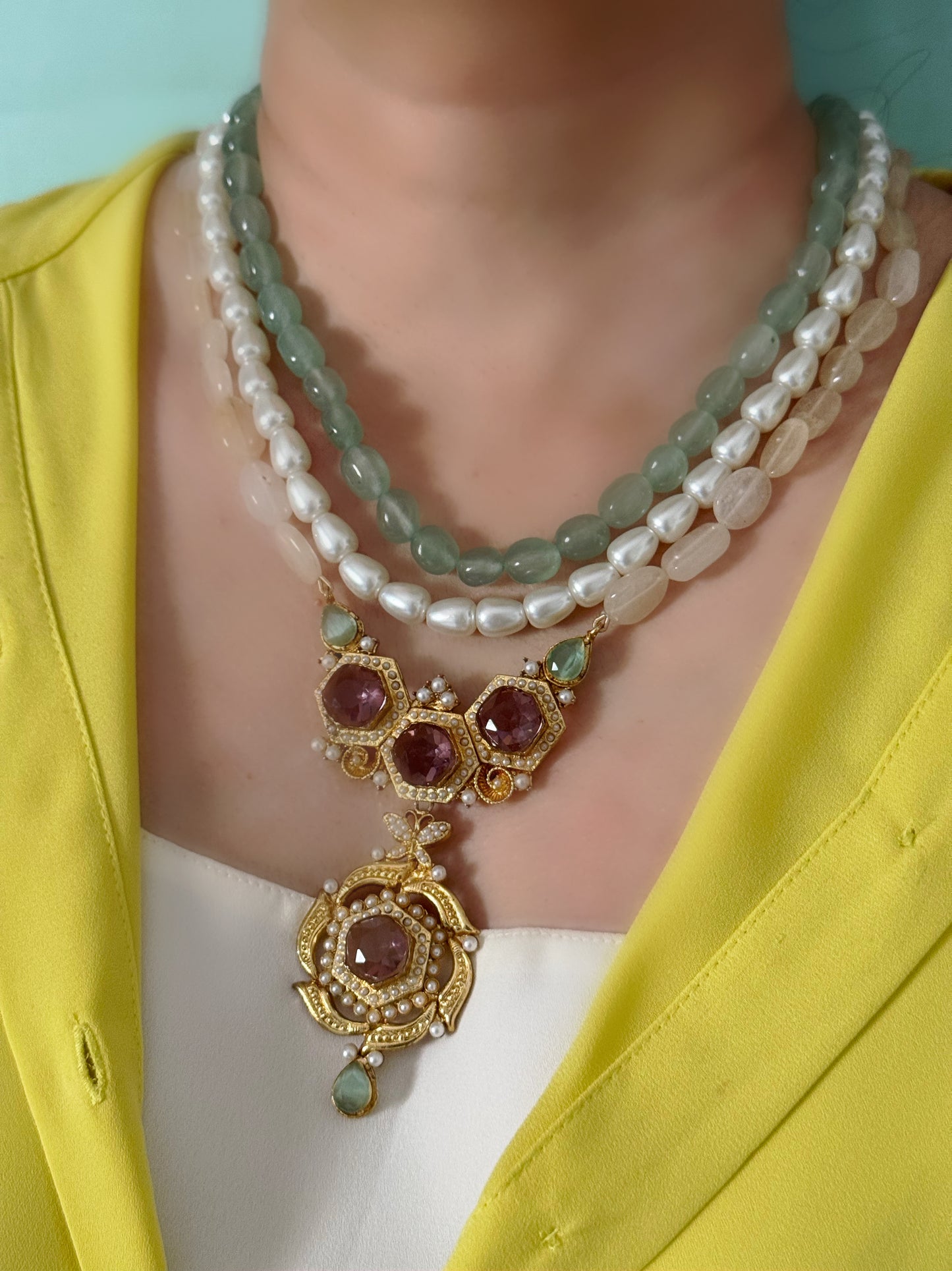 Pastel Purple & Mint