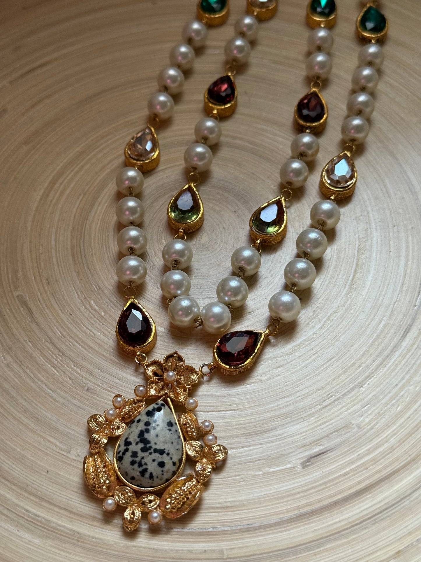 AB Multi Pearl Necklace