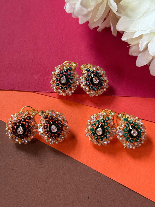 Kundan Studs