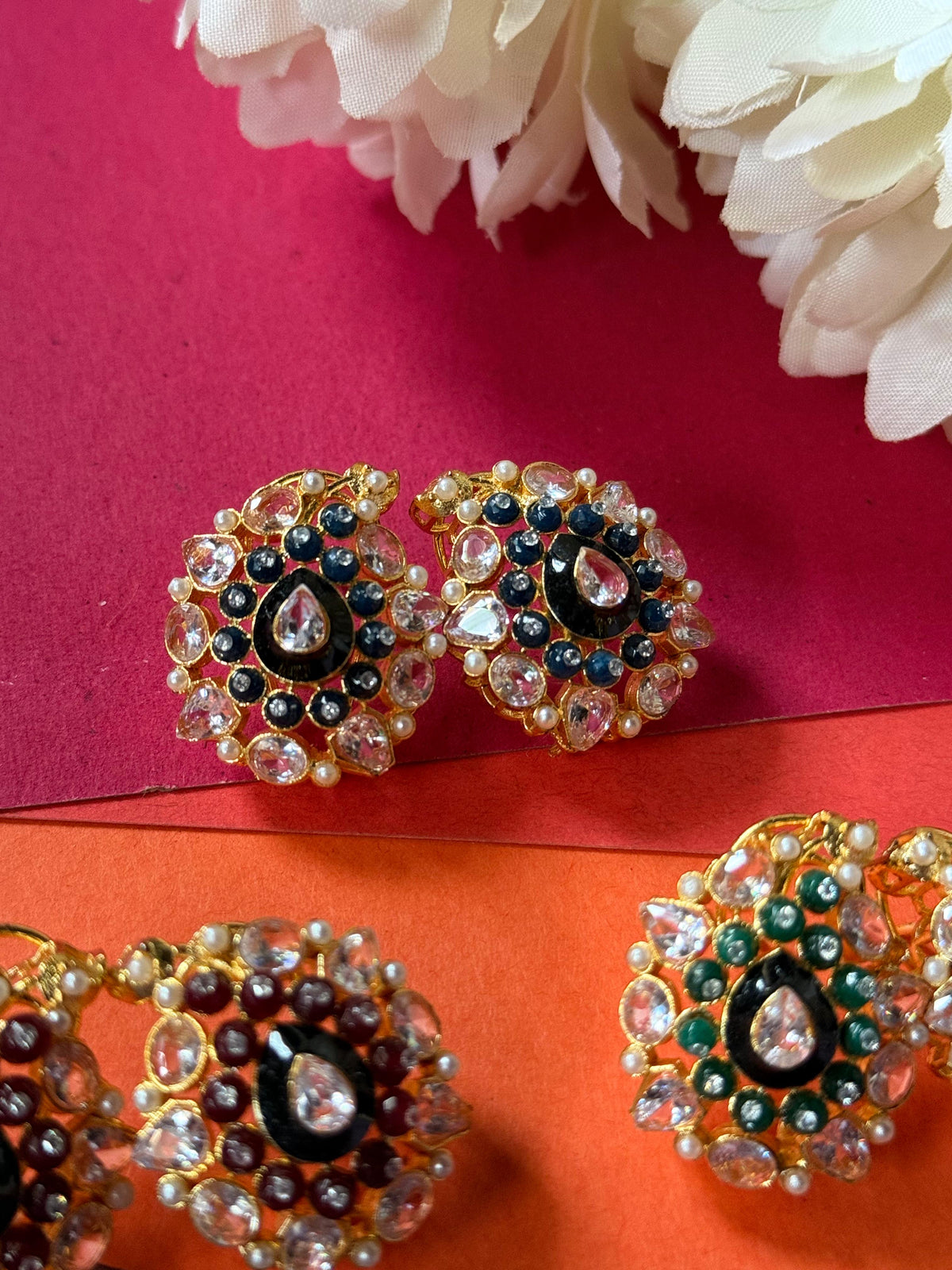 Kundan Studs