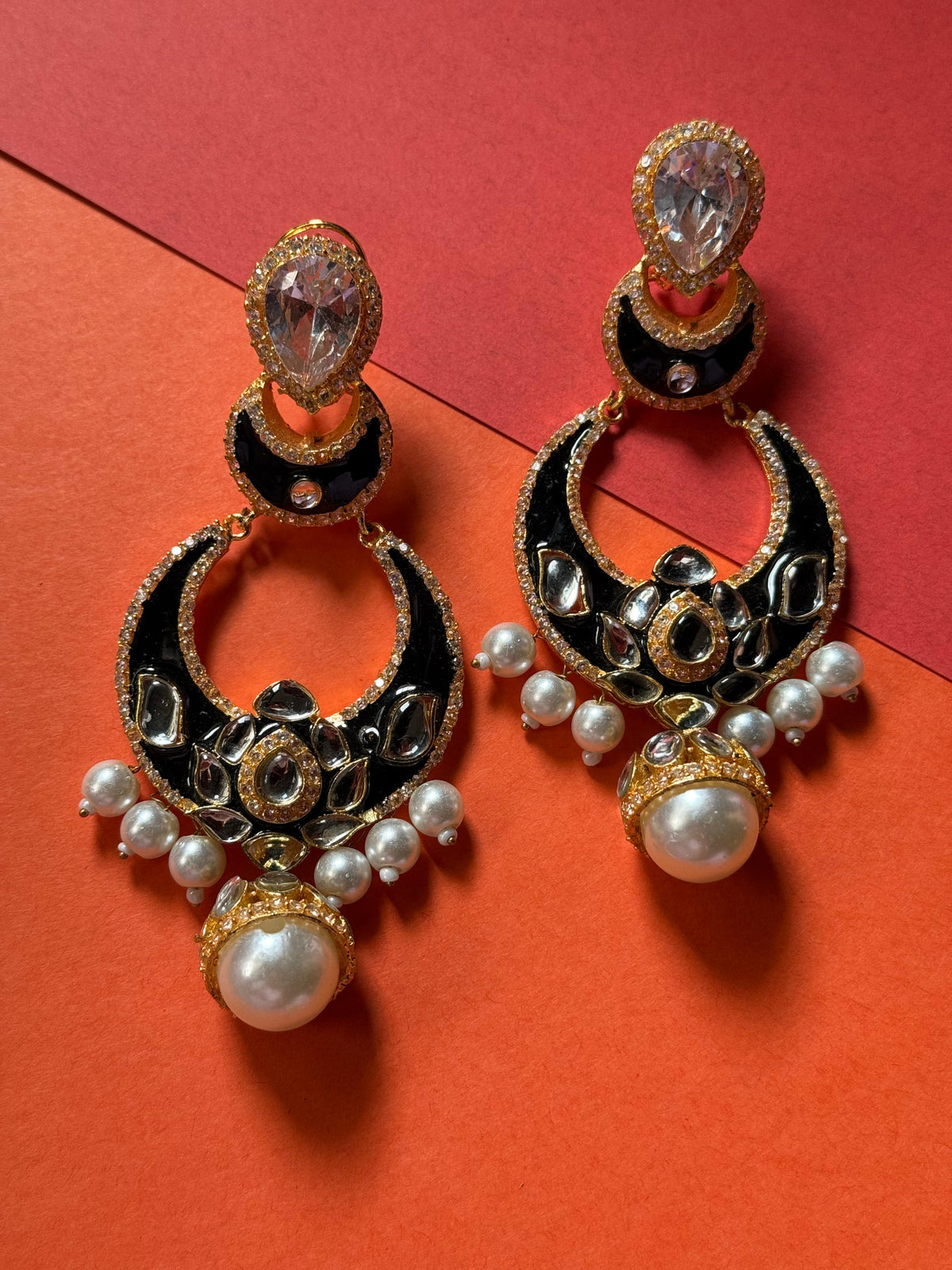 A Black Kundan Baali