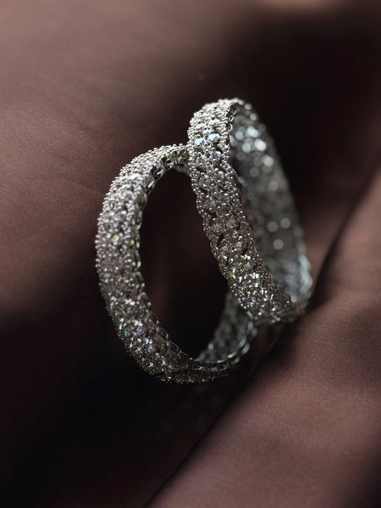 Celeste Adjustable Crystal Bangle