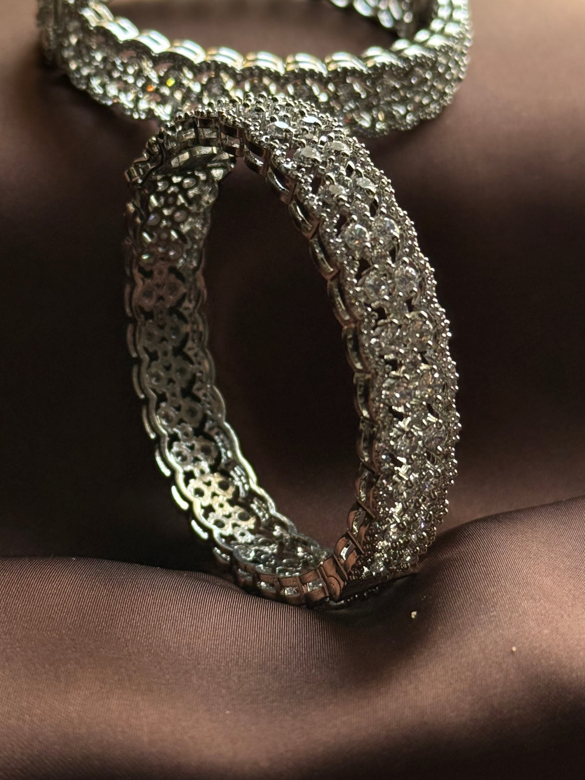Celeste Adjustable Crystal Bangle