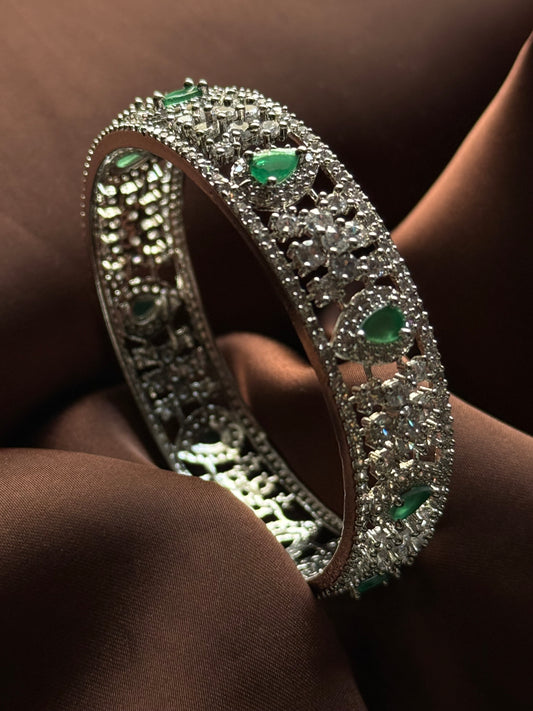 Emerald Royale Crystal Bangle