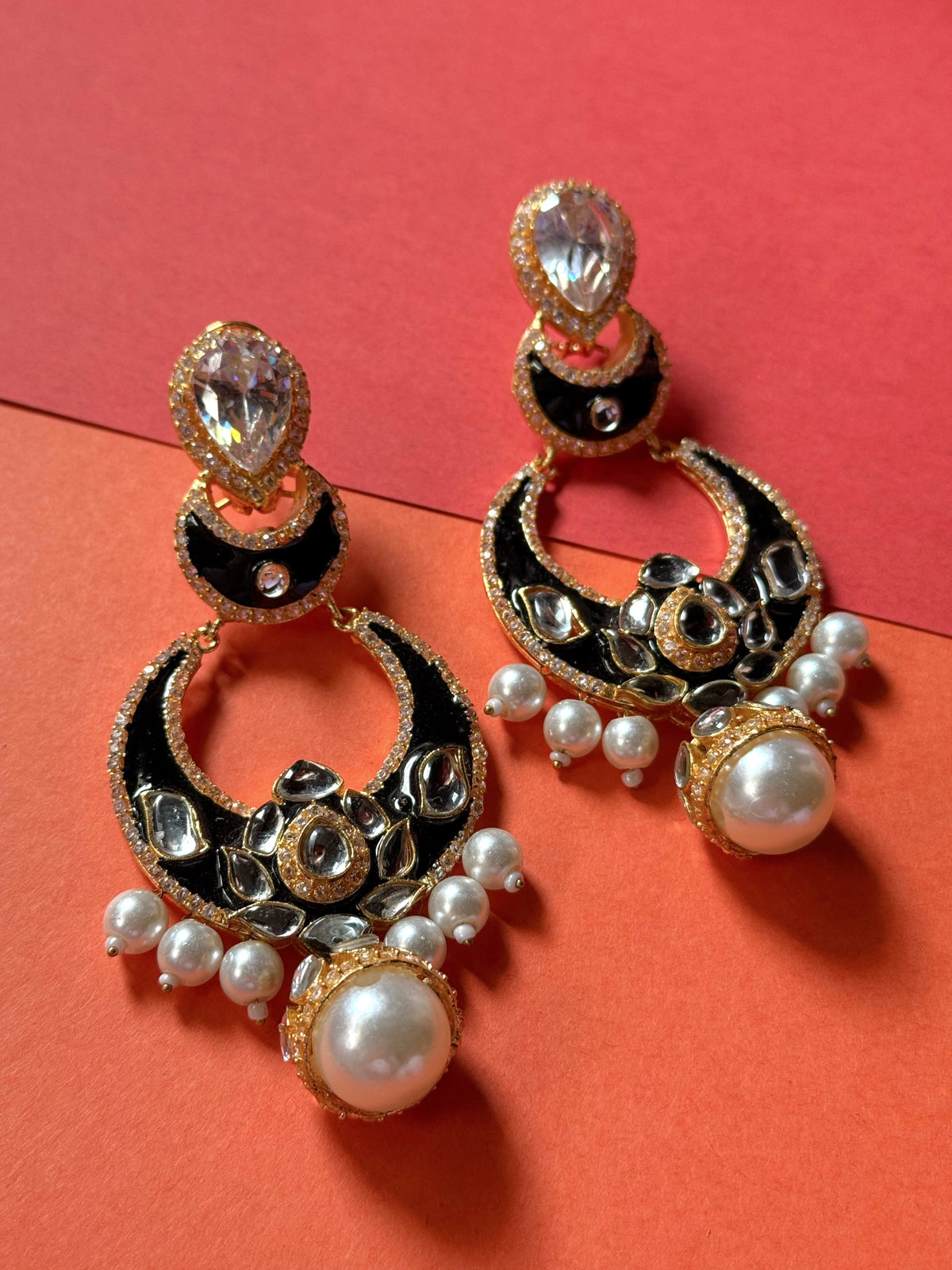 A Black Kundan Baali