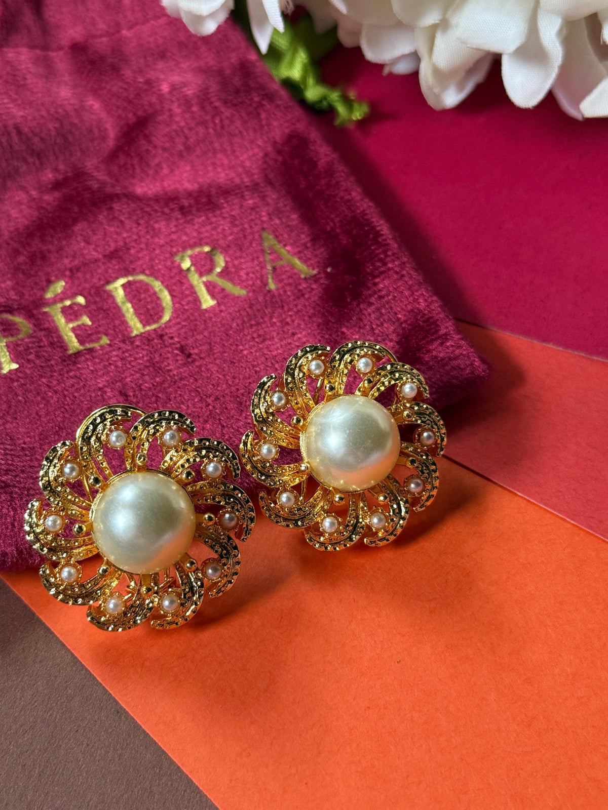 sunflower studs