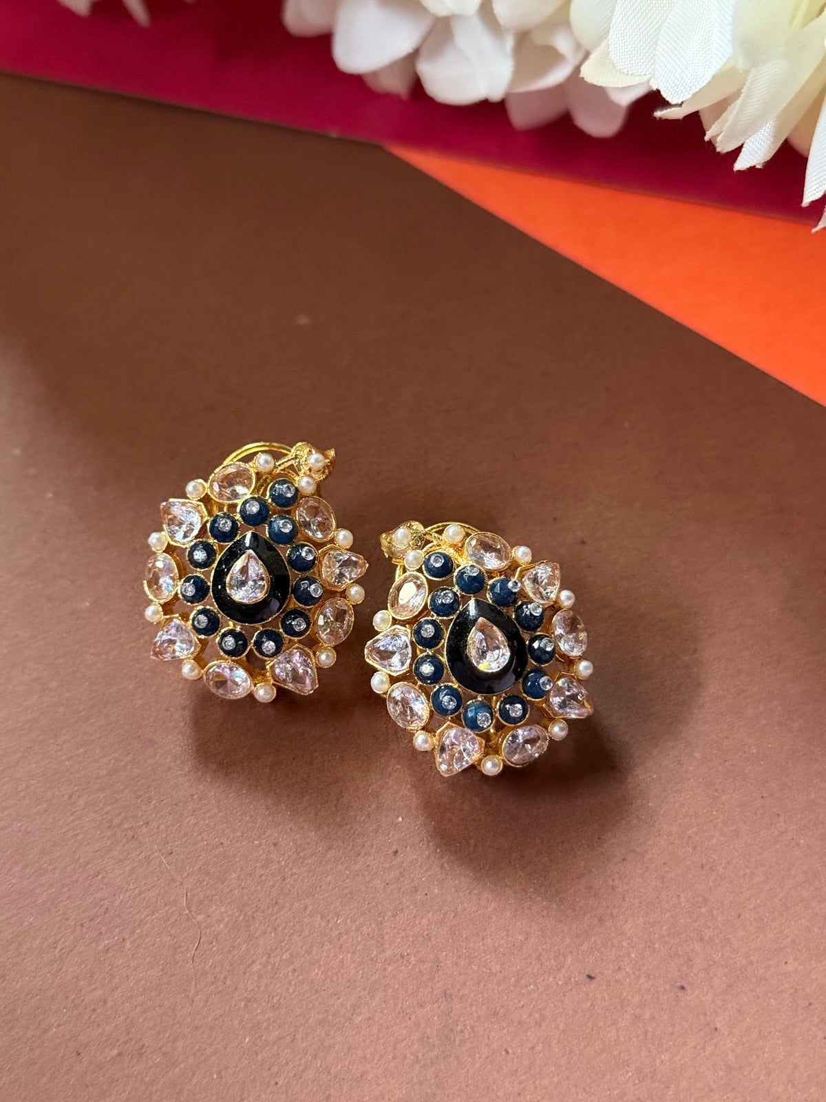 Kundan Studs