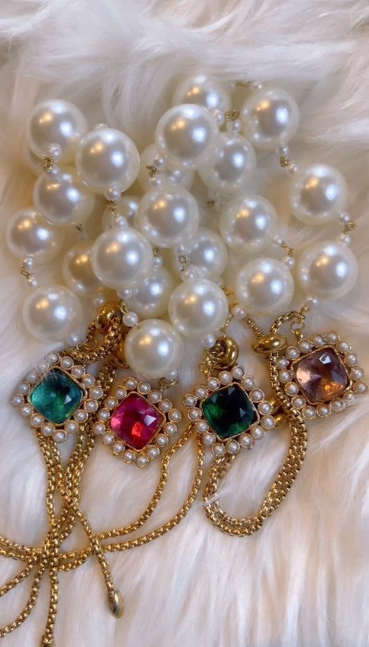 Adjustable Pearl Bracelets